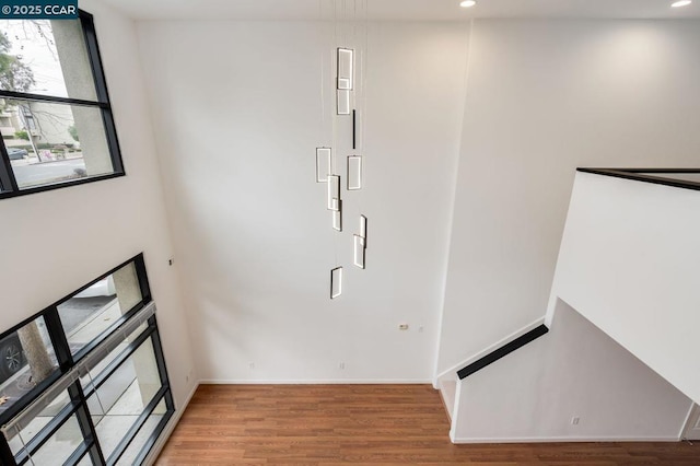 room details featuring hardwood / wood-style flooring