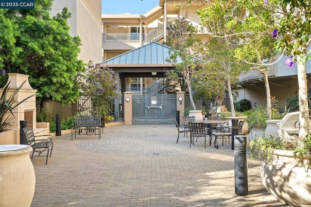 view of patio / terrace featuring grilling area