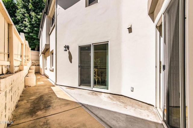 back of house featuring a patio area