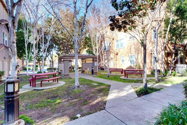 view of home's community with a mail area