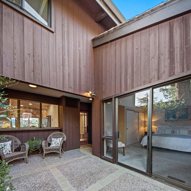 exterior space featuring a patio area