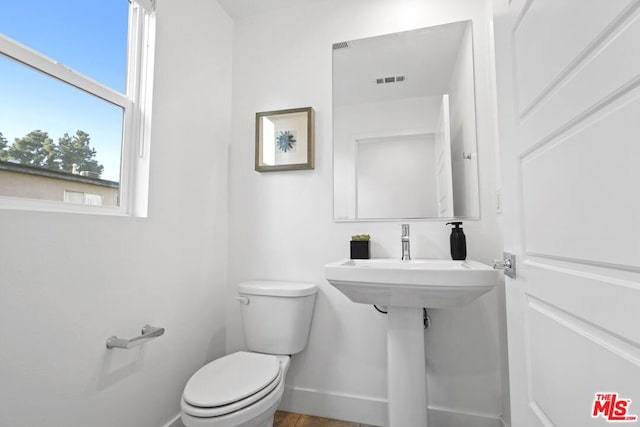 bathroom with toilet