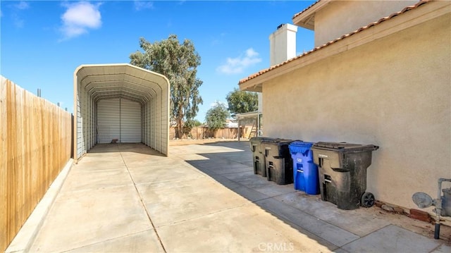 view of patio