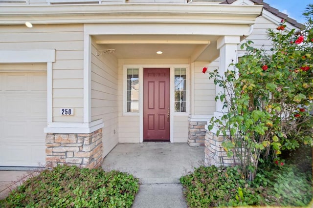 view of property entrance