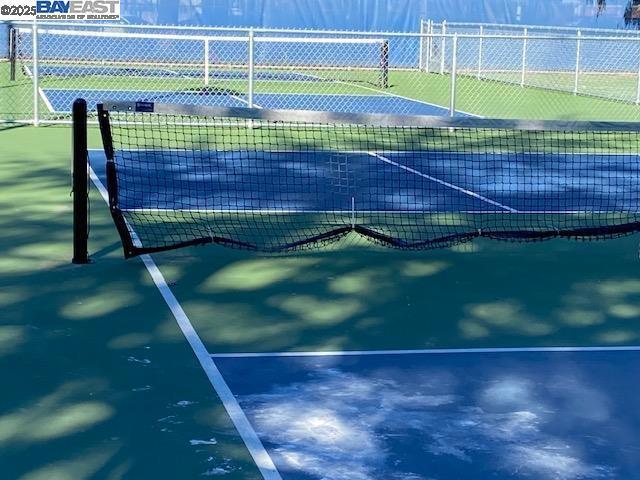 view of tennis court