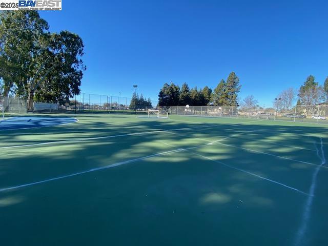 view of sport court