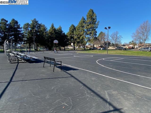 view of sport court