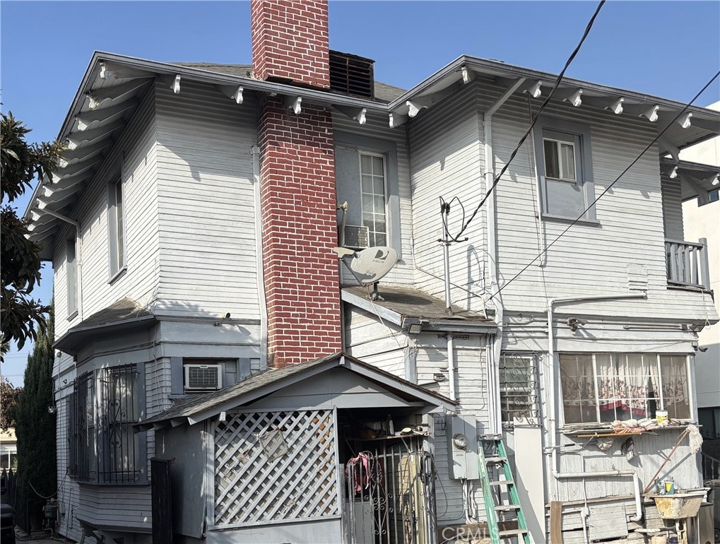 view of rear view of house