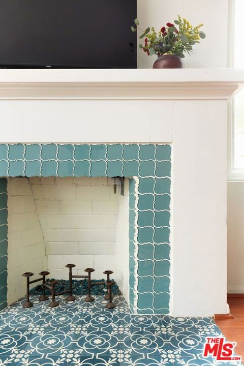 room details with wood-type flooring