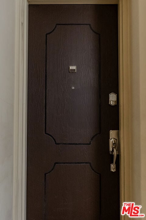 view of room details