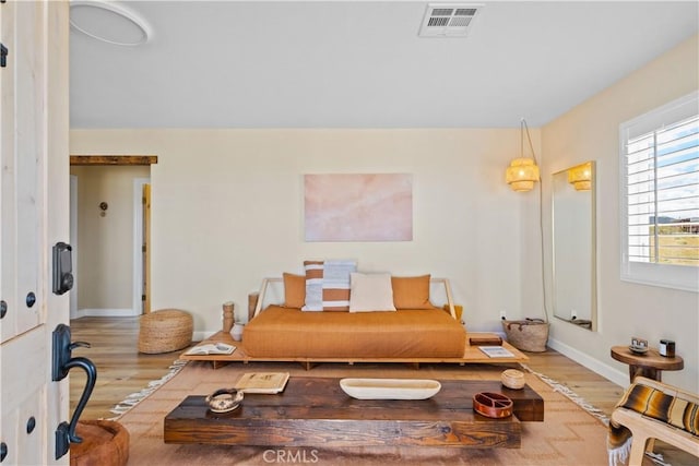 1388 Fortuna Ave, Landers, CA 92285 - bedroom featuring wood finished floors and baseboards