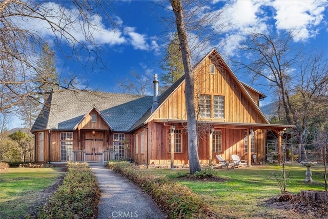 37607 Rd 422, Oakhurst, CA 93644 - view of front facade featuring a front yard