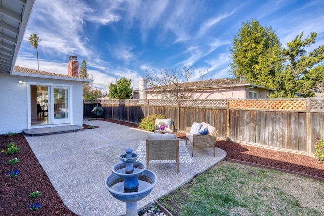 view of patio / terrace with outdoor lounge area