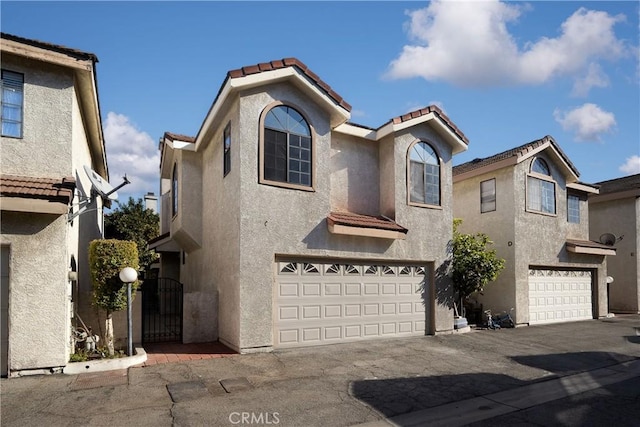 front facade featuring a garage