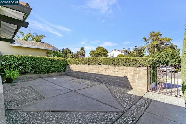 view of patio / terrace