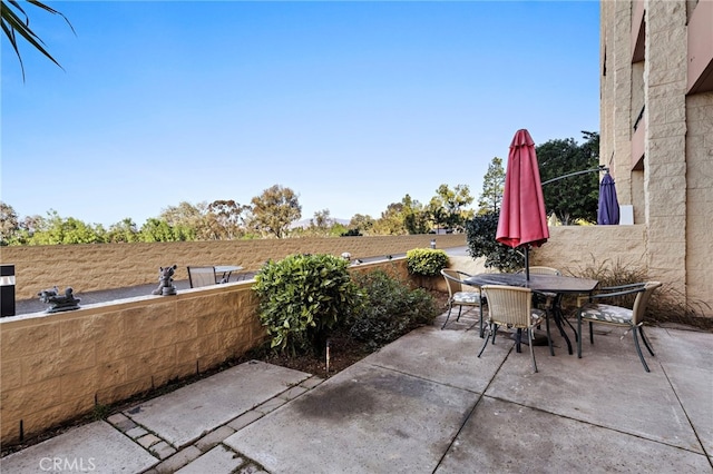 view of patio / terrace