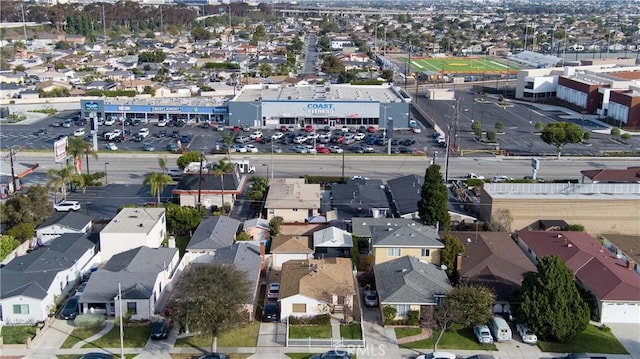 birds eye view of property featuring a residential view