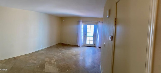 view of unfurnished room