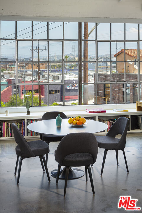 dining room featuring a wealth of natural light