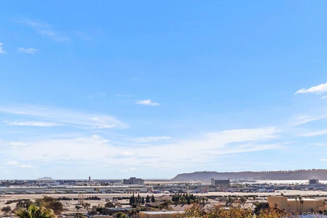 view of mountain feature