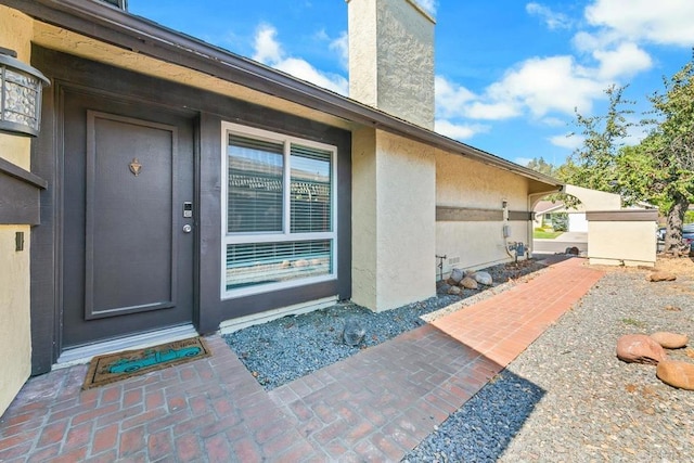 view of entrance to property