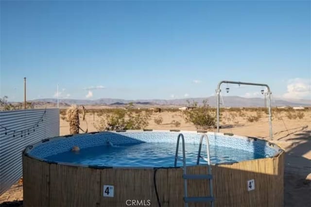 view of pool