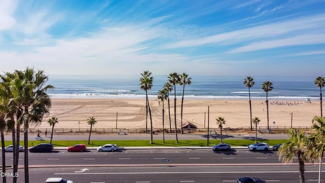 1200 Pacific Coast Hwy Unit 108, Huntington Beach, CA 92648 - property view of water featuring a view of the beach