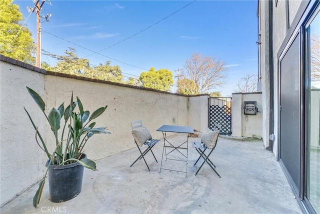 view of patio / terrace