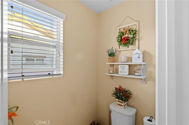 bathroom with toilet