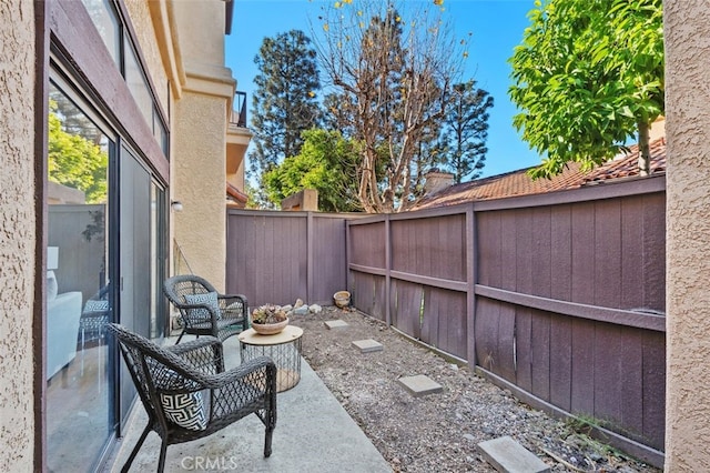 view of patio