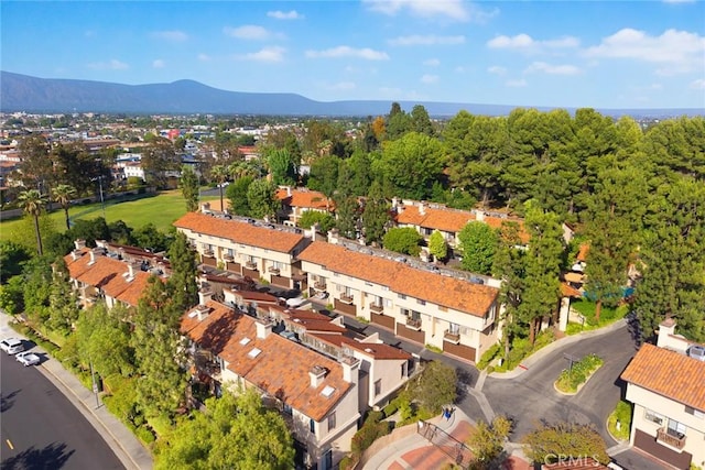 1824 S Marengo Ave Unit 27, Alhambra, CA 91803 - aerial view of a mountain backdrop