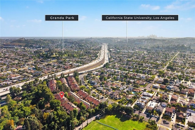 1824 S Marengo Ave Unit 27, Alhambra, CA 91803 - aerial overview of property's location