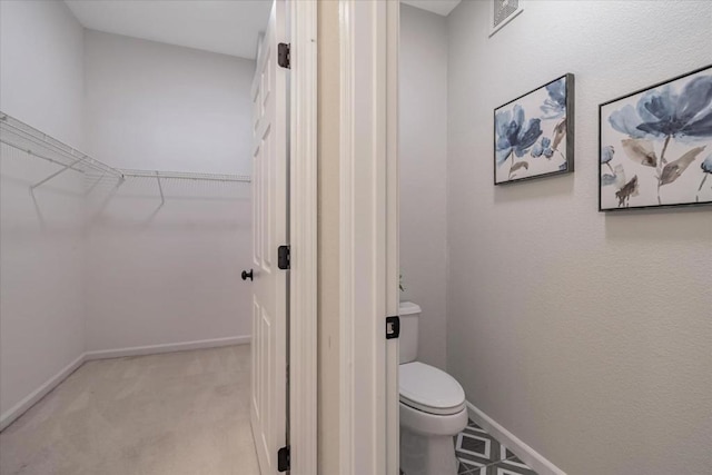 bathroom with toilet