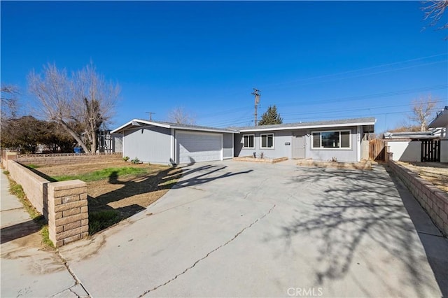 view of ranch-style home