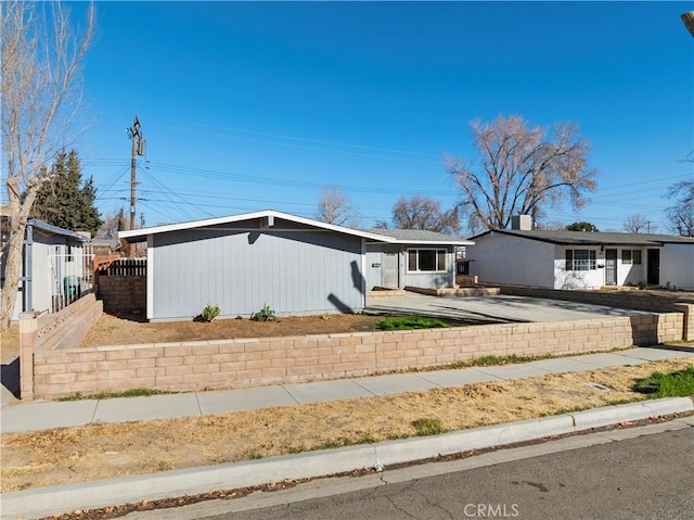 view of ranch-style house