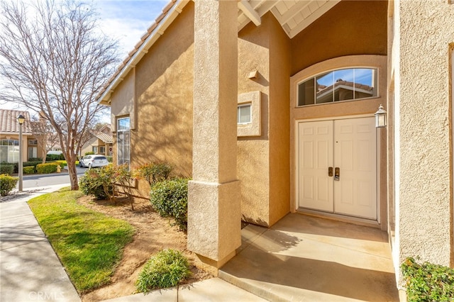 view of property entrance