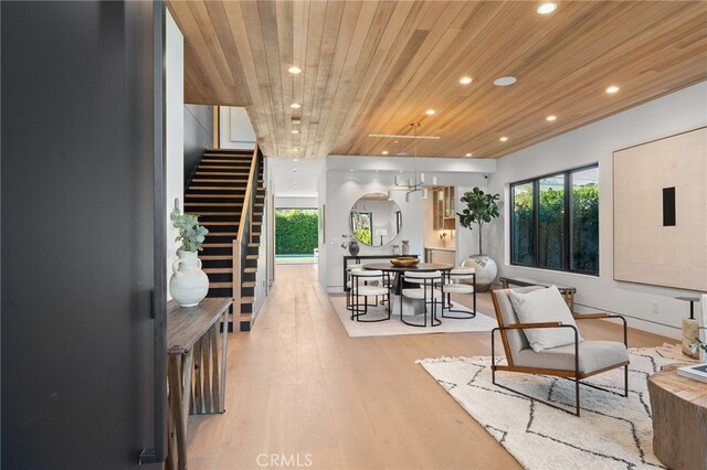 interior space featuring stairway