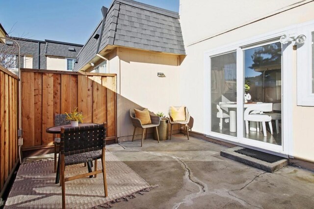 view of patio / terrace