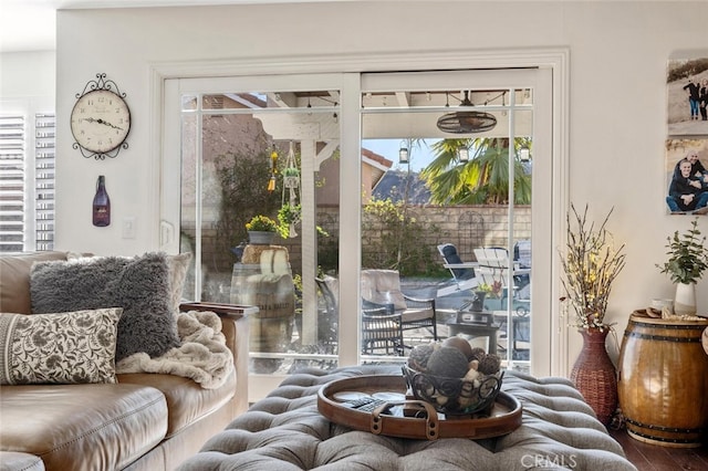 view of living room