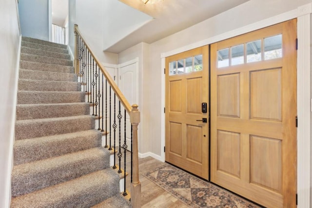 view of entrance foyer