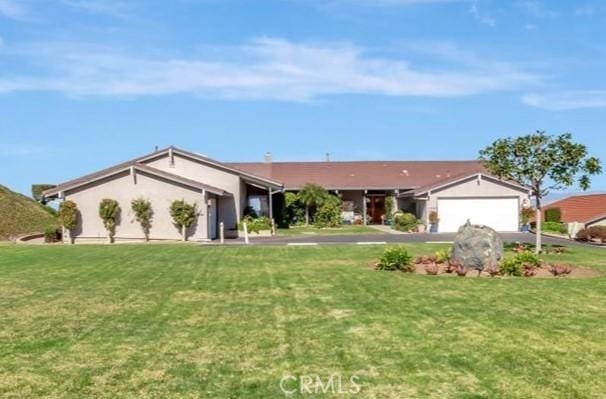 31146 Flying Cloud Dr, Laguna Niguel, CA 92677 - view of front of property with driveway, a front lawn, and a garage