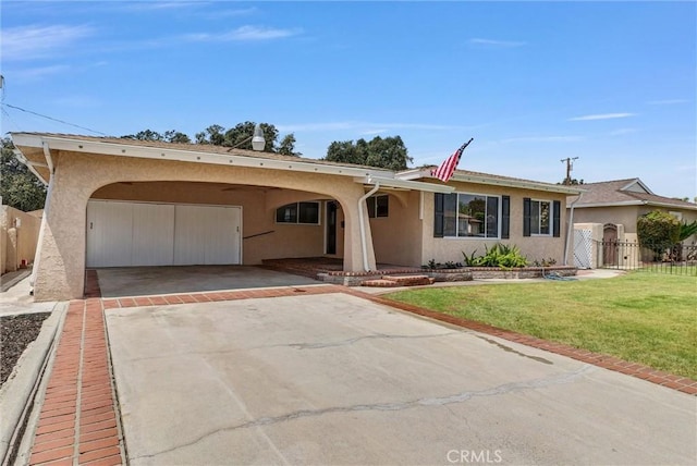 1307 N O Malley Ave, Covina, CA 91722 - single story home with stucco siding, driveway, and a gate