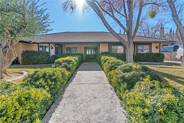 view of ranch-style home