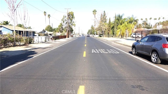 view of street