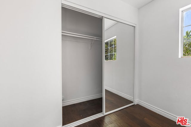 view of closet