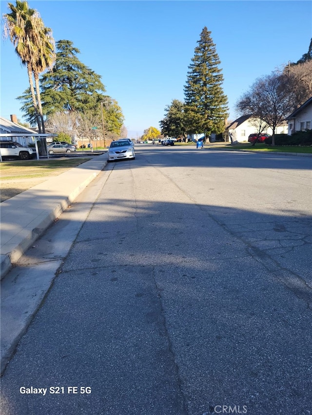 view of street