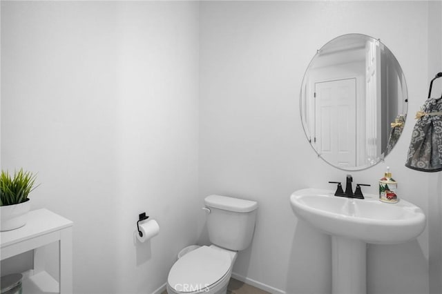 bathroom with toilet