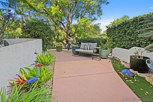 view of patio