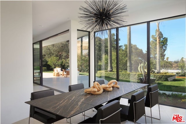 sunroom featuring plenty of natural light