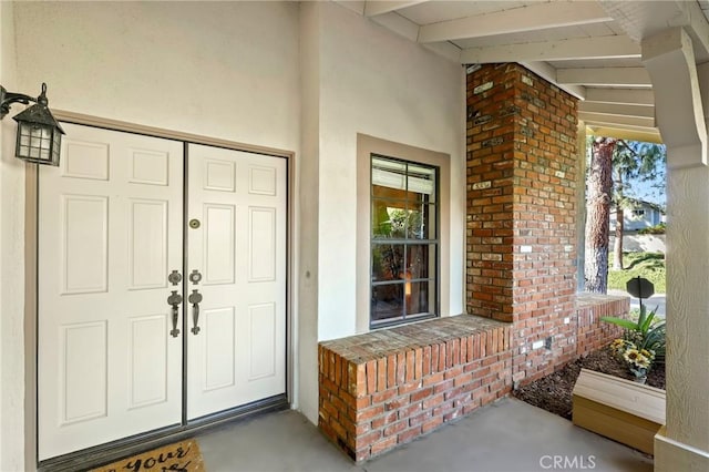 view of property entrance